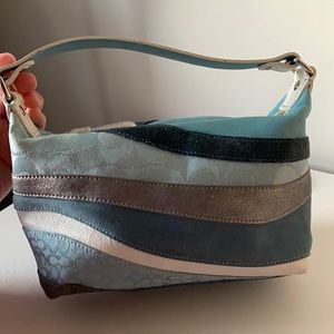 Blue Coach Mini Purse